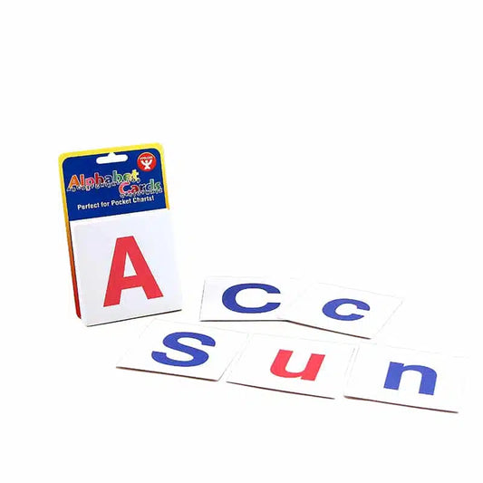 Pocket Chart Alphabet Cards, 3×3-Inch