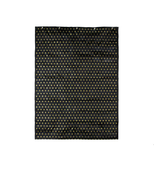 Essential Pocket Chart Gold Polka Dot