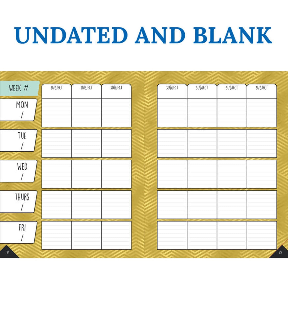 Aim High Teacher Planner Paperback