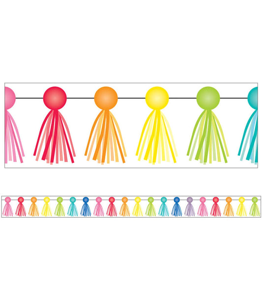 Tassel Straight Bulletin Board Borders