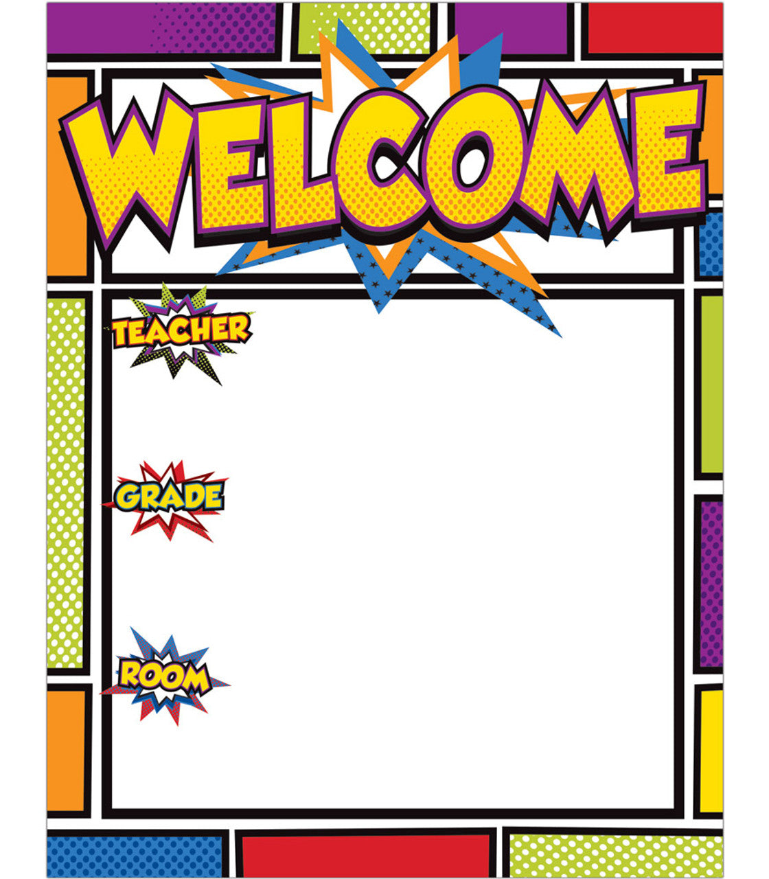 Super Power Welcome Chart