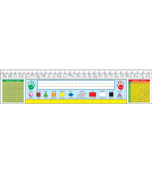 Modern Manuscript Nameplates Grade 1-3