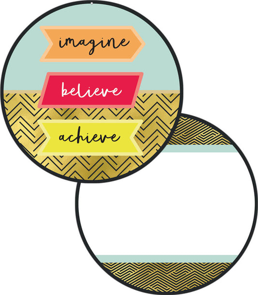 Aim High Two-Sided Decoration