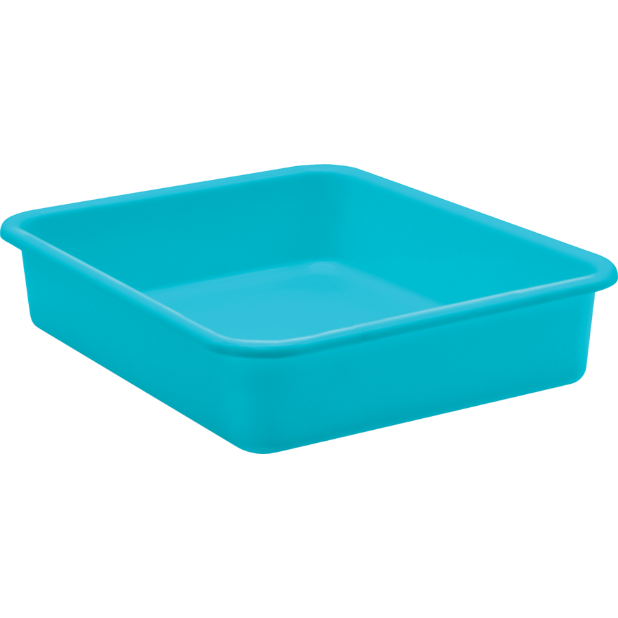 Teal Large Plastic Letter Tray