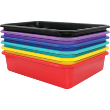 Red Large Plastic Letter Tray