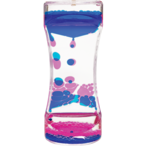 Blue & Pink Liquid Motion Bubbler
