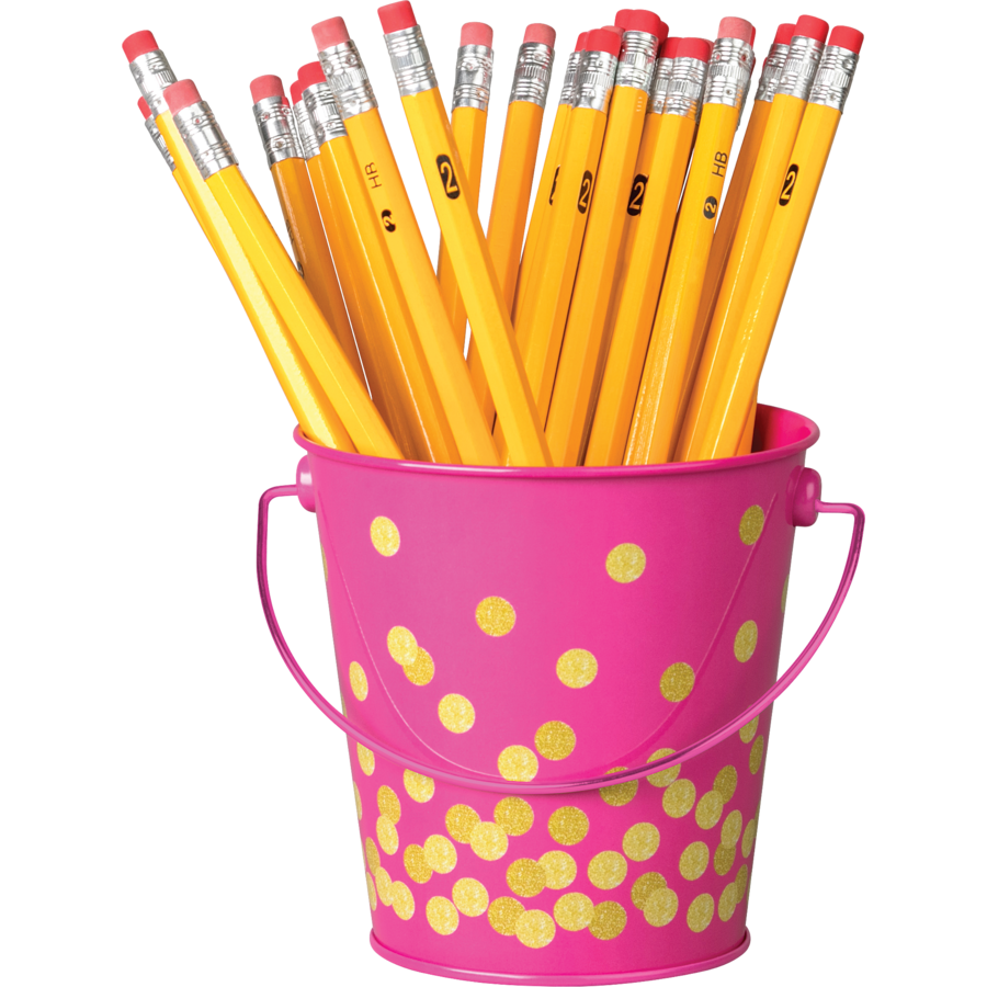 Pink Confetti Bucket