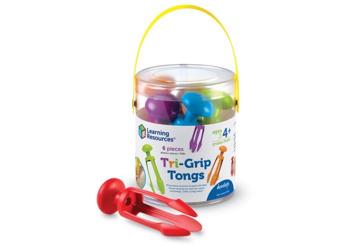 Tri-Grip Tongs (Set of 6)