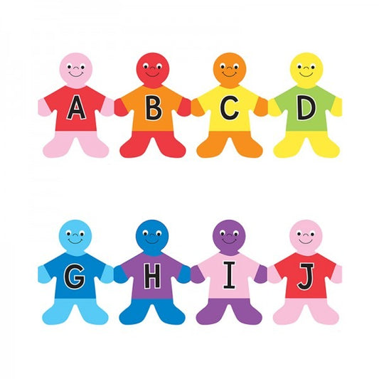 Alphabet Kids Upper Case Border