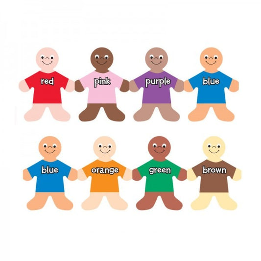 Kids Learning Colors Border