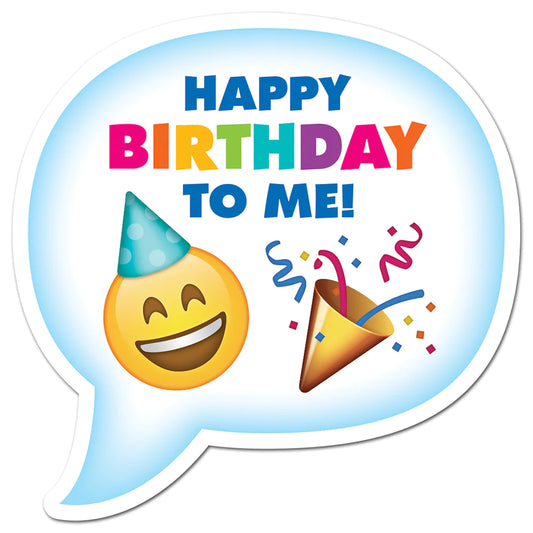 Emoji Fun Birthday Badge