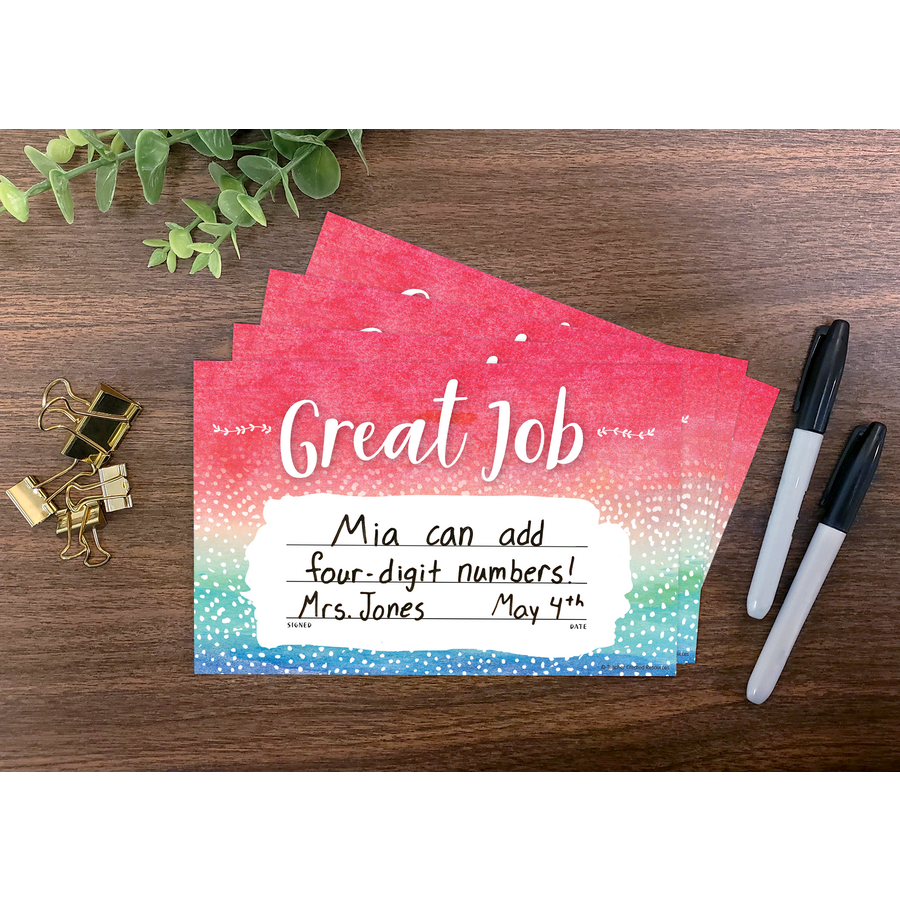 Watercolor Great Job Awards