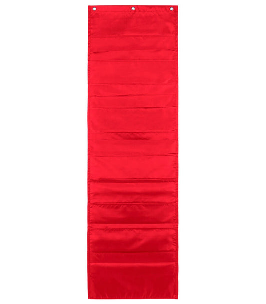 Storage: Red Pocket Chart Grade PK-5