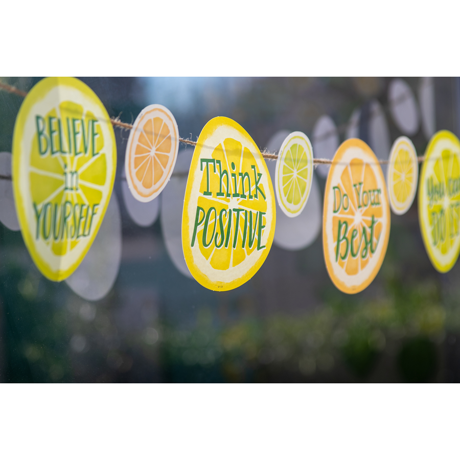 Lemon Zest Positive Sayings Accents