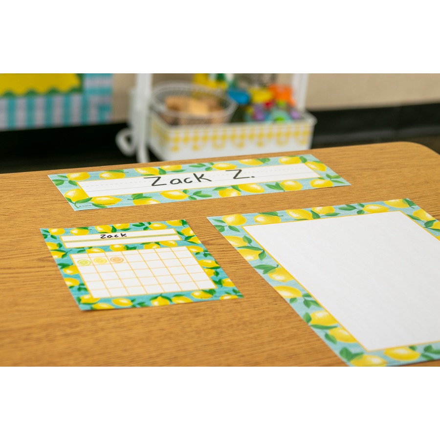 Lemon Zest Incentive Charts