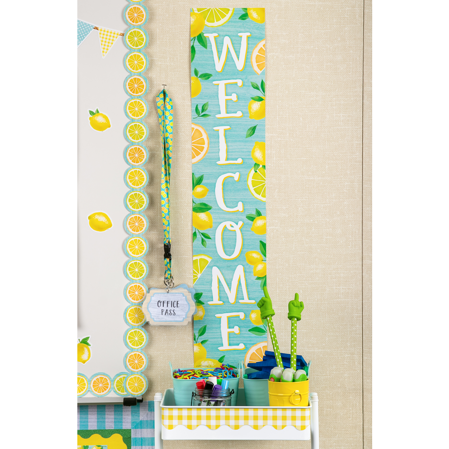 Lemon Zest Welcome Banner