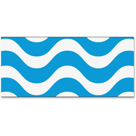 Wavy Blue Bolder Borders®