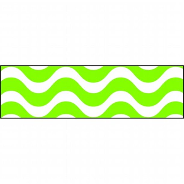 Wavy Lime Bolder Borders®