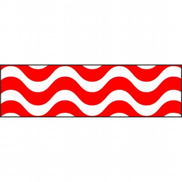 Wavy Red Bolder Borders®