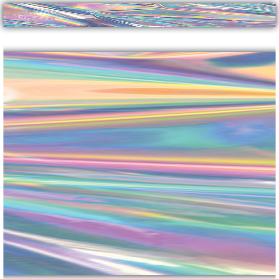 Iridescent Straight Border Trim