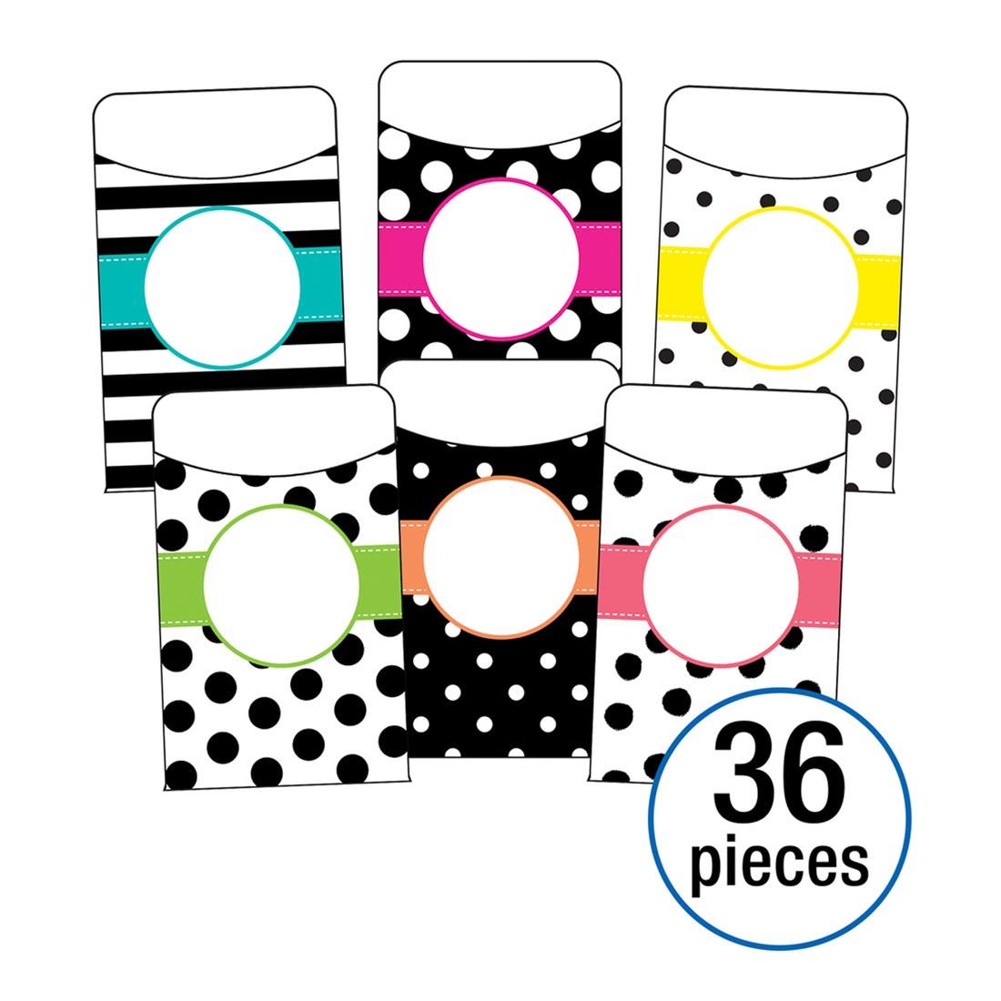 Simply Stylish Tropical Library Pockets