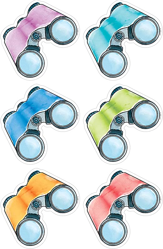 Safari Friends Binoculars 6" Designer Cut Outs