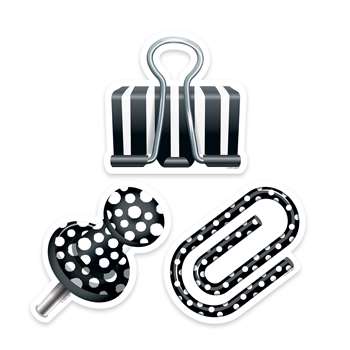 6'' Bold Bright Clip It Cutouts Designer