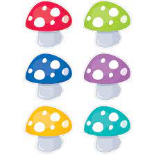Toadstools Designer Cut-Outs