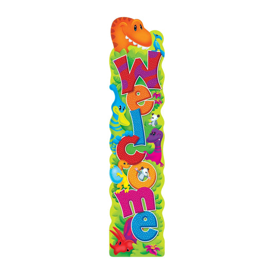 Welcome Dino-Mite Pals® Quotable Expressions® Banner – 5 Feet