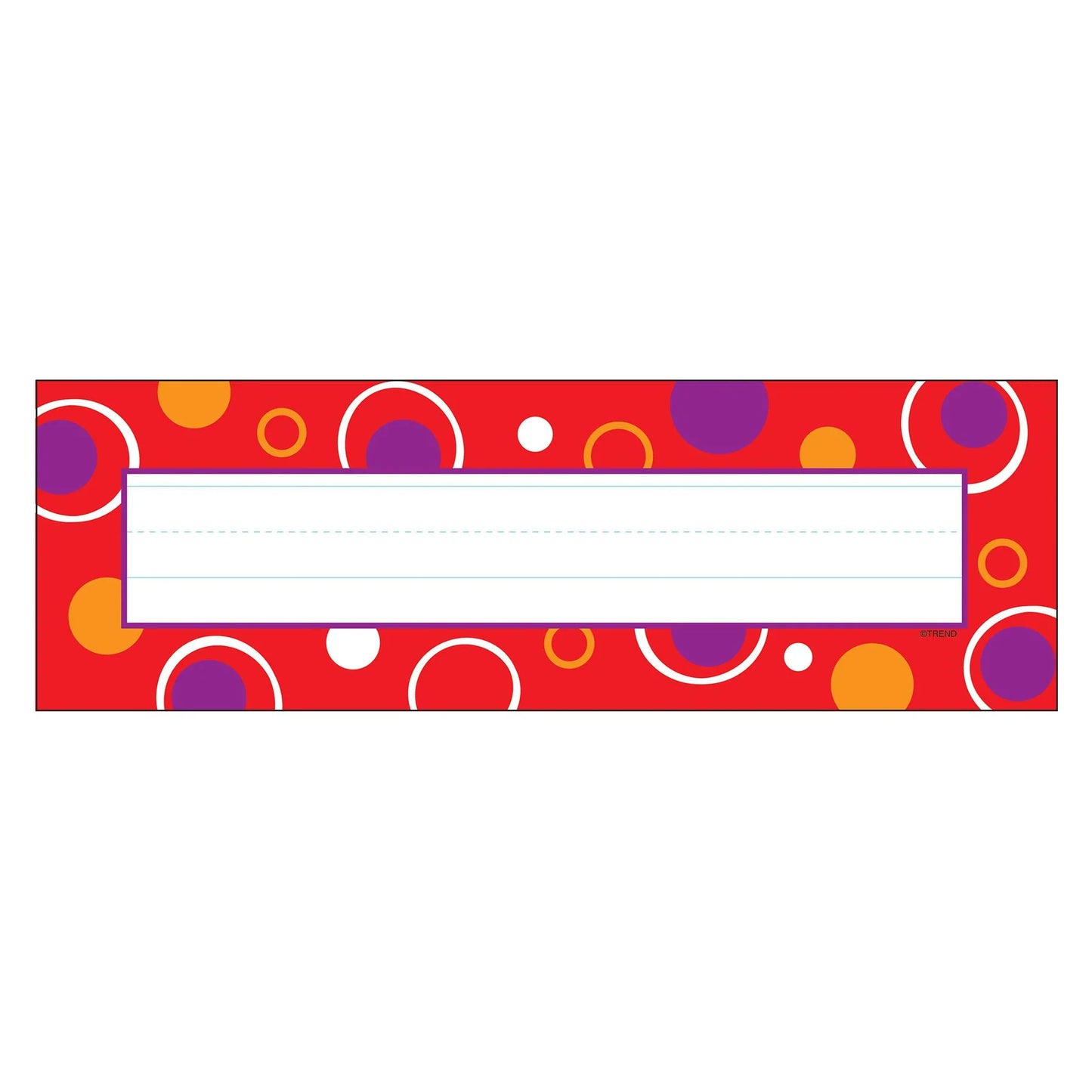 Red Fizz Desk Toppers® Name Plates