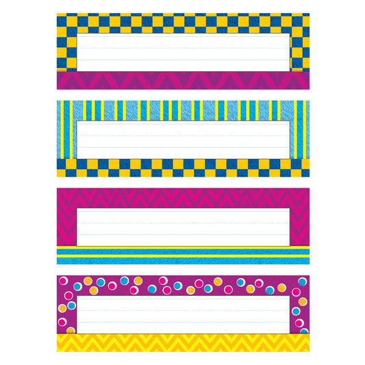 Snazzy Desk Toppers® Name Plates Variety Pack