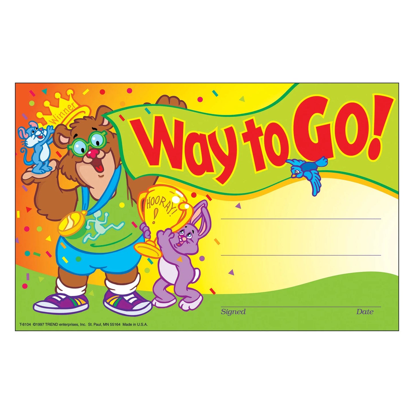 Way to Go! Recognition Awards