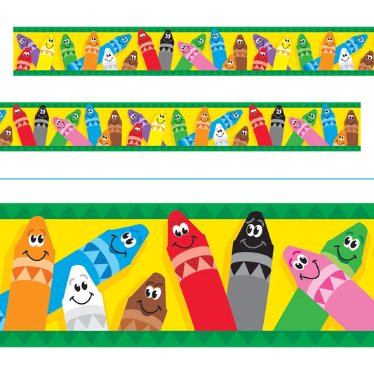 Colorful Crayons Bolder Borders®