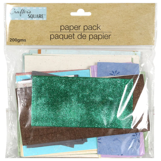 Crafter's Square Paper Packs, 200 gms