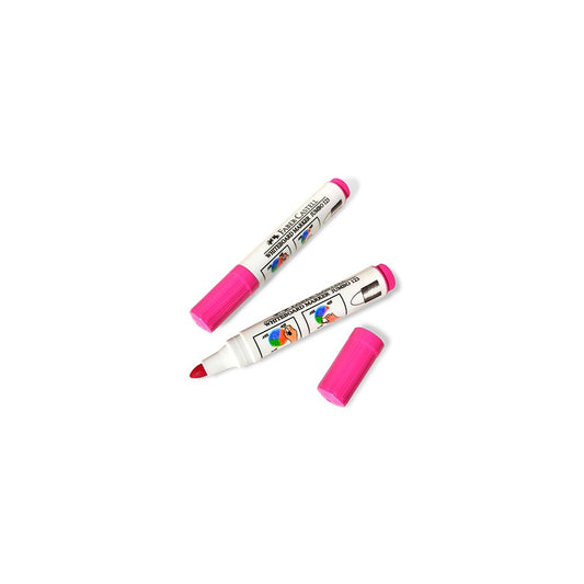 Whiteboard Markers Jumbo 123 (Faber-Castell)Fuchsia, Lemon Green, Orange & Violet ink