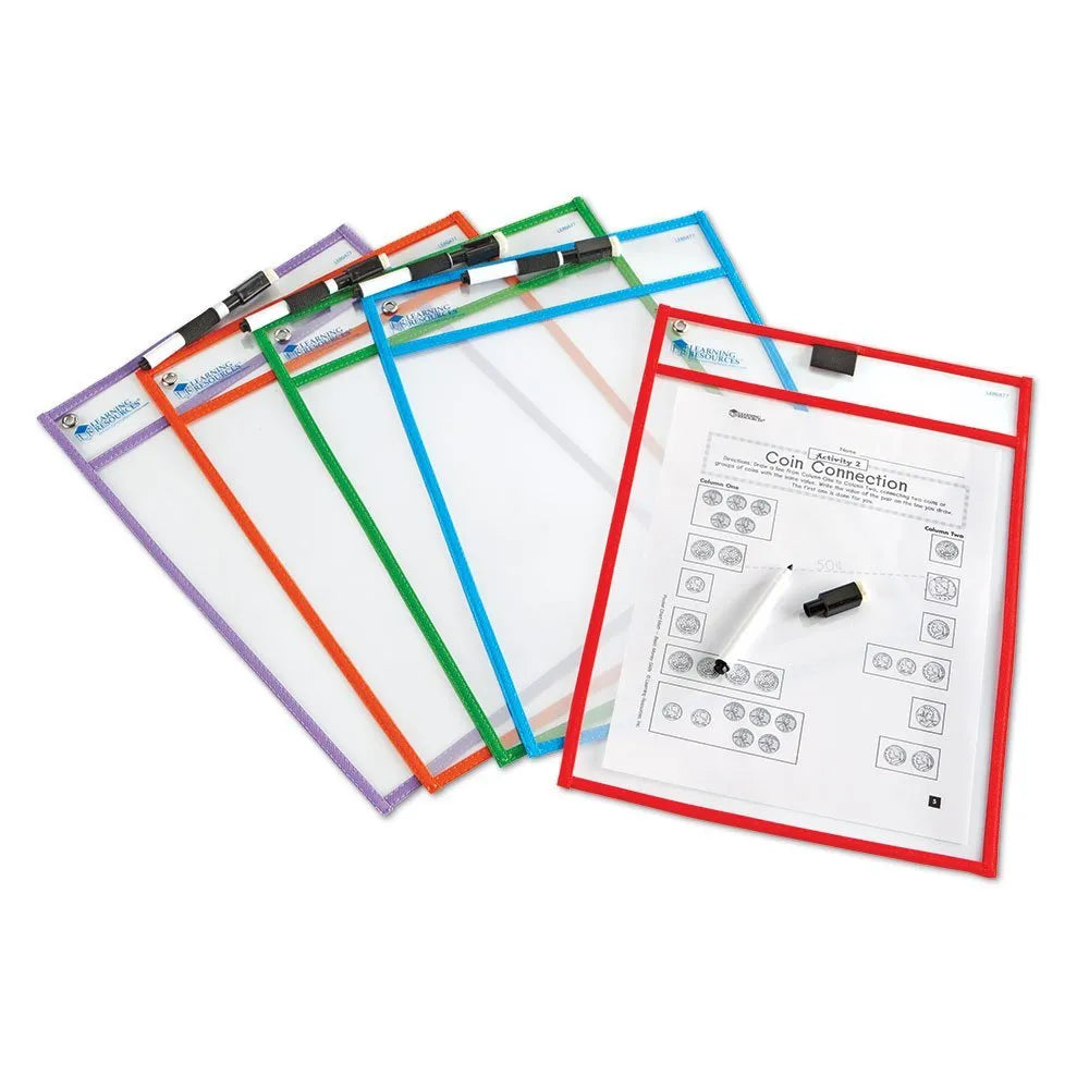 Write & Wipe Pockets