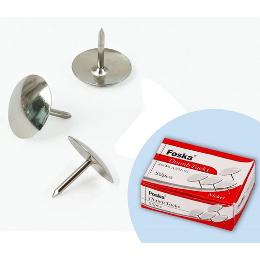 Thumb Tacks (Foska) 100 pcs