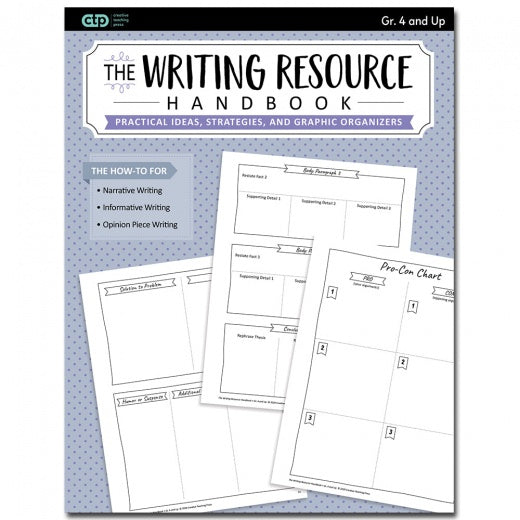 Writing Resource Handbook (Print) Grade. 4 and Up