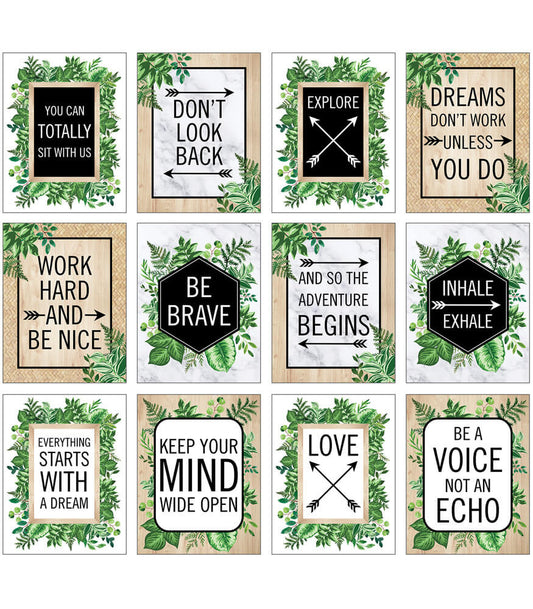 Mini Posters: Simply Boho Poster Set - 12 posters