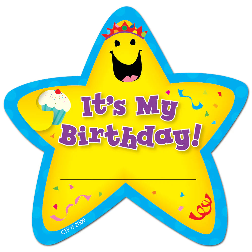 It's My Birthday! Star Badges