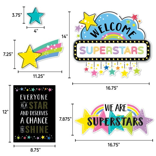 Star Bright Shine Bright Bulletin Board