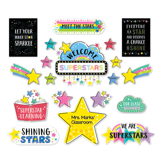 Star Bright Shine Bright Bulletin Board