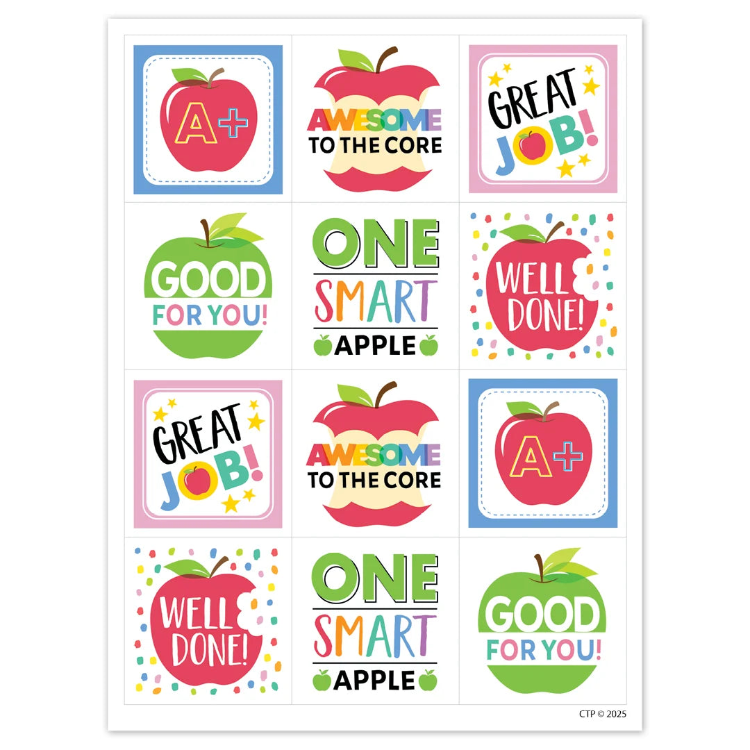 Apple Reward Stickers