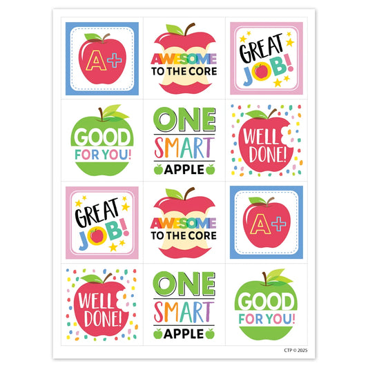Apple Reward Stickers