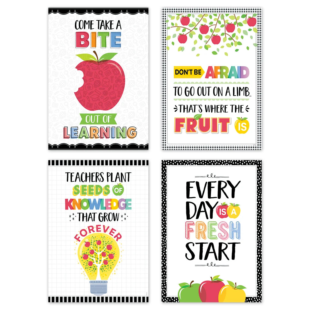 Apple Time Inspire U 4-Poster Pack (Also availabe single)