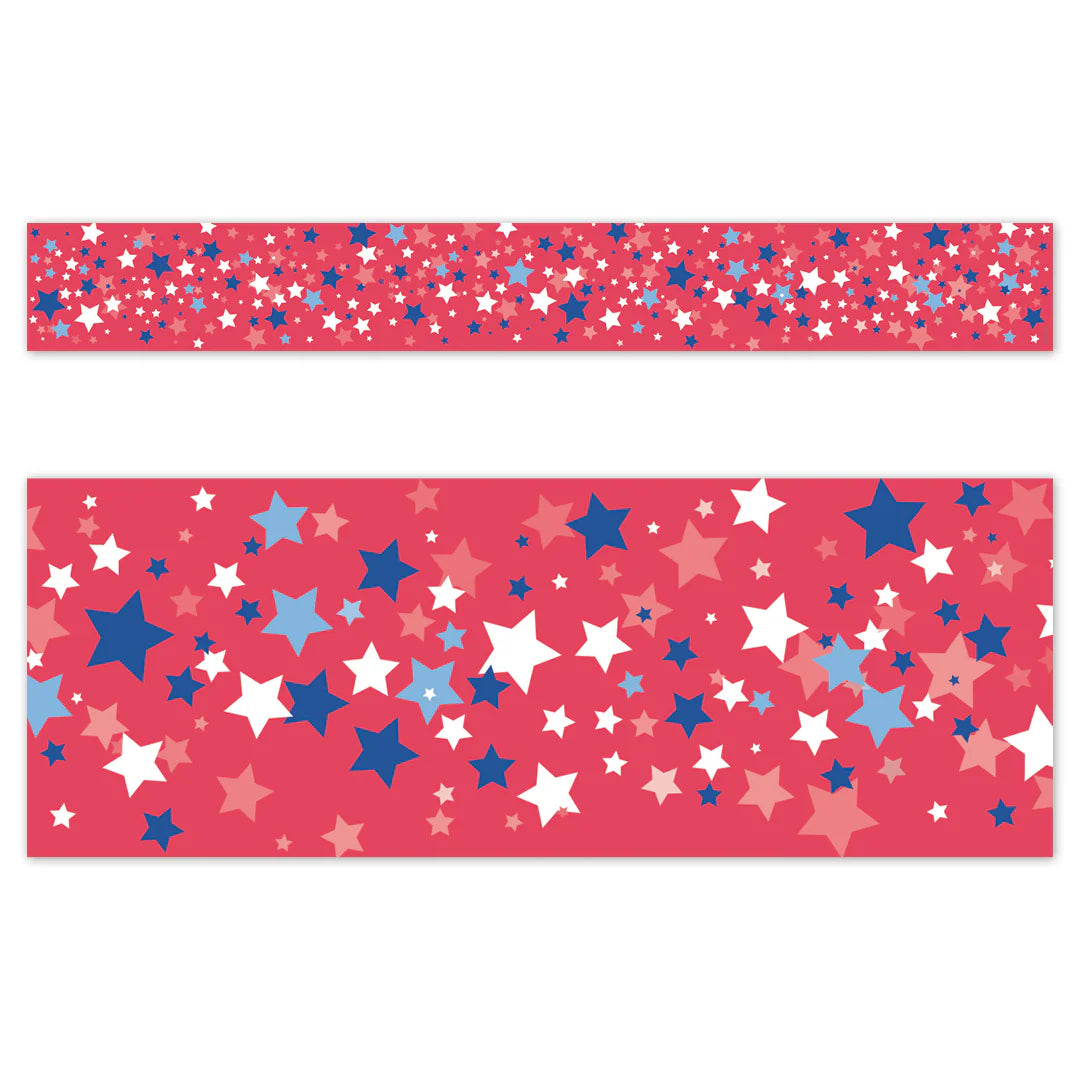 Core Decor Patriotic Stars EZ Border