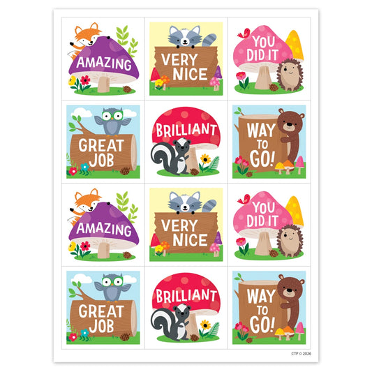 Woodland Friends Rewards Stickers  $38.00