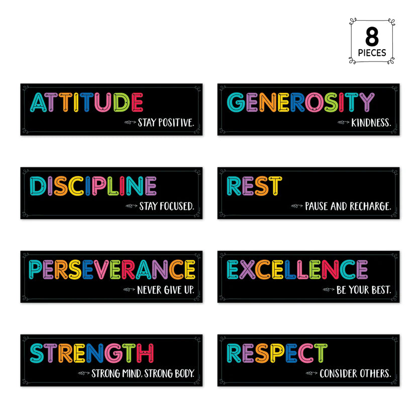 Core Decor Mindset Motivation Mini Bulletin Board