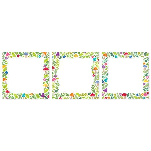 Woodland Friends Mushroom Medley Cards 6 Inch Designer Cut-Outs