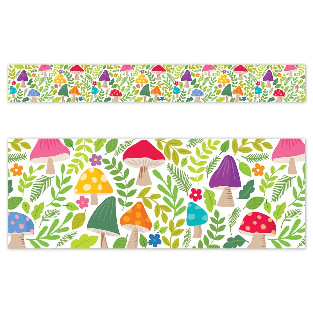 Woodland Friends Mushroom Medley EZ Border